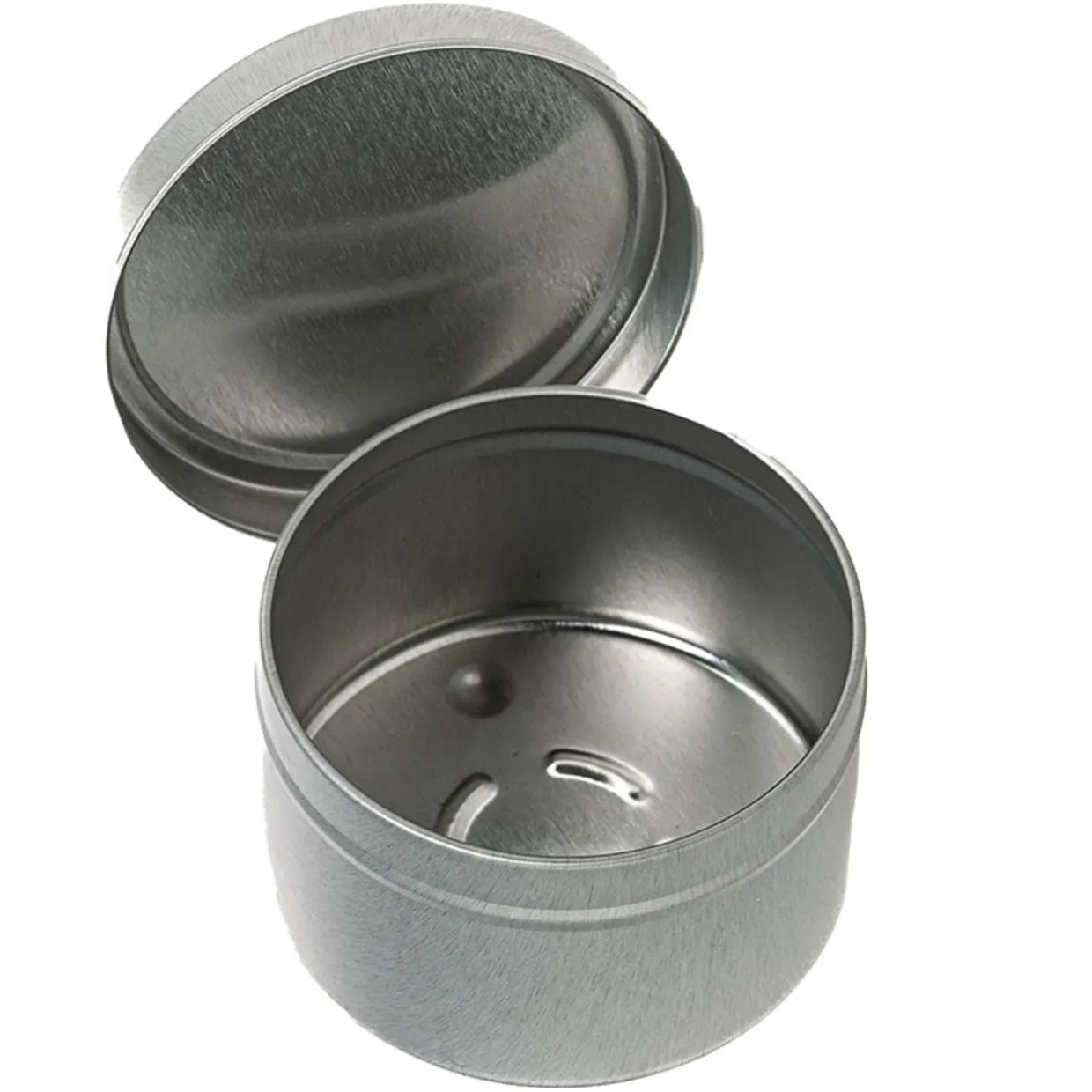 Jar Store 8 Oz Candle Tin With Feet | 12 Pack> Candle Jars With Lids | Candle Tins By Size