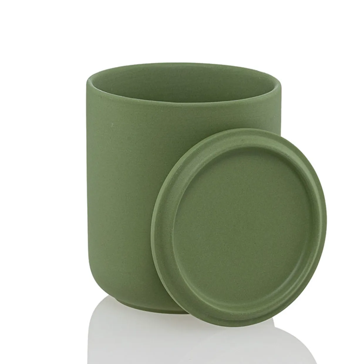 Jar Store 12.7 Oz Ceramic Candle Jar With Lid | 16 Pack> Unique Candle Vessels | Candle Jars With Lids